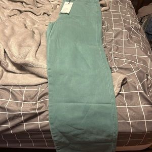 Judy Blue Hi-Waist sea green 90’s straight jeans
